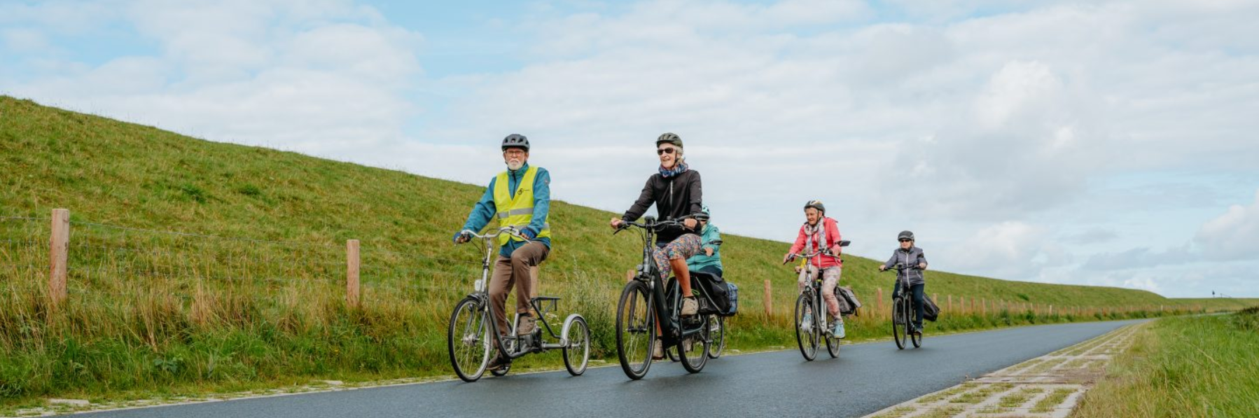 Doortrappen 2025 ouderen fietsen bv SPORT